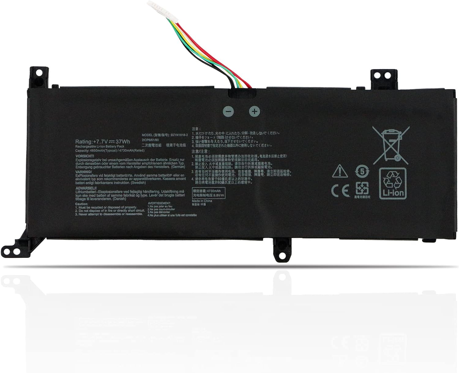 B21N1818-2 Asus VivoBook 14 X412DA X412FA 412FJ X412FL X412UA X412UB X412UF X412JA R424D R424DA R424F compatibele Accu B21N1818-2 Asus VivoBook 14 X412DA X412FA 412FJ X412FL X412UA X412UB X412UF X412JA R424D R424DA R424F compatibele Accu