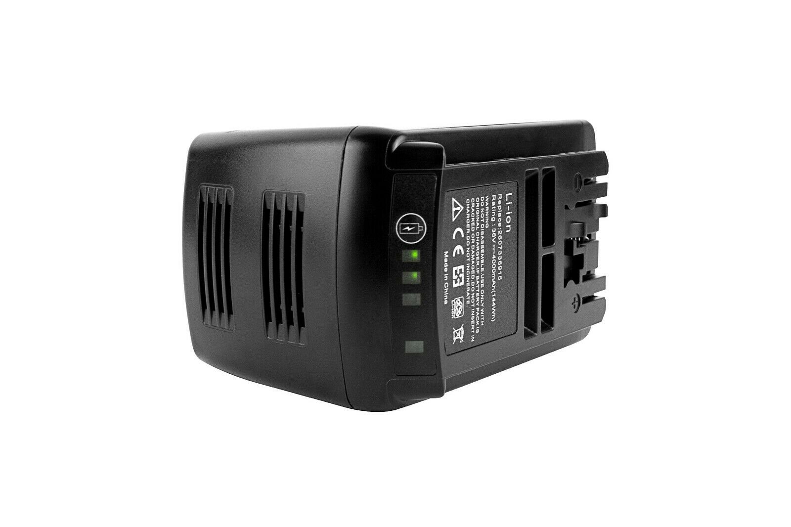 Bosch AHS 54-20 LI -4000mAh 36V Li-Ion compatibele Accu Bosch AHS 54-20 LI -4000mAh 36V Li-Ion compatibele Accu