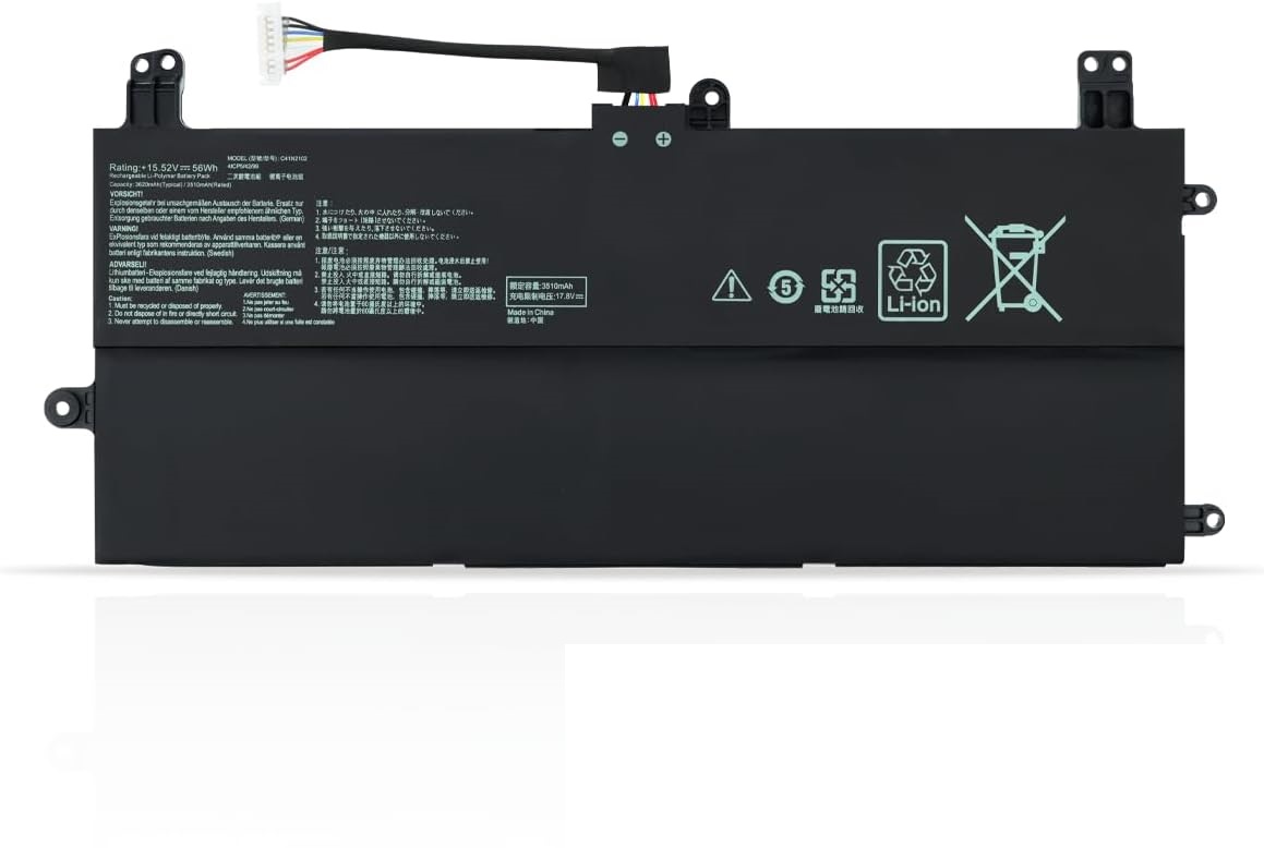 C41N2102 ASUS ROG Flow Z13 GZ301 GZ301Z GZ301ZA GZ301ZC GZ301ZE GZ301V GZ301VI GZ301VIC NR2201 NR2201ZA compatibele Accu C41N2102 ASUS ROG Flow Z13 GZ301 GZ301Z GZ301ZA GZ301ZC GZ301ZE GZ301V GZ301VI GZ301VIC NR2201 NR2201ZA compatibele Accu