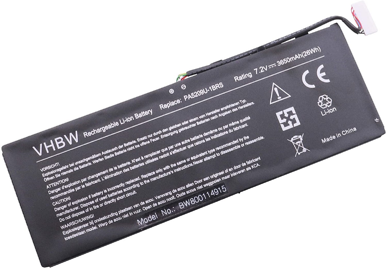 TOSHIBA Satellite Radius 11 L10W-C-10F L10W-C-10G L10W-C-10H compatibele Accu TOSHIBA Satellite Radius 11 L10W-C-10F L10W-C-10G L10W-C-10H compatibele Accu